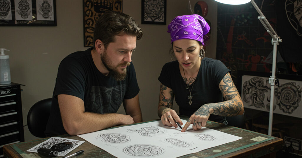 Collaborating with a Tattoo Artist