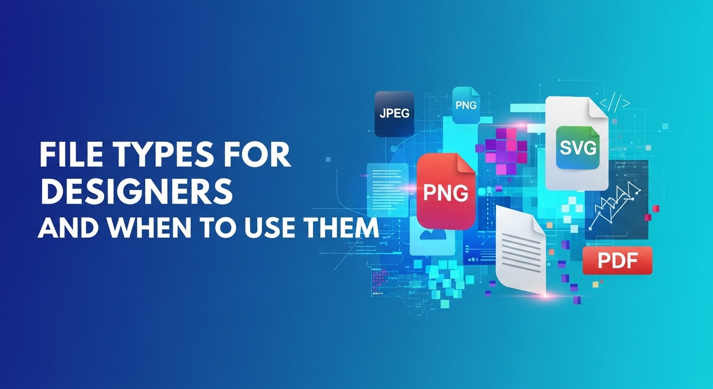 File Types for Designers and When to Use Them