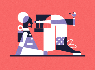 Geometric Motifs-illustration and graphic design trends 2023


